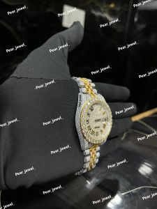 Iced Out Statement VVS Moissanite Automatic Luxury Watch