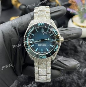 Iced Out VVS Moissanite Stainless Steel Luxury Watch