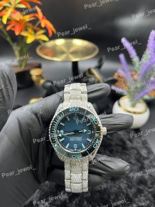 Iced Out VVS Moissanite Stainless Steel Luxury Watch
