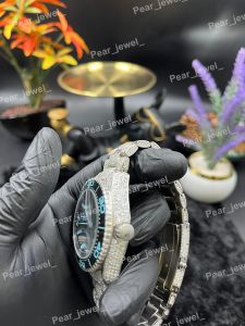 Iced Out VVS Moissanite Stainless Steel Luxury Watch