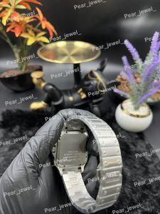 Iced Out White Roman VVS Moissanite Automatic Luxury Watch