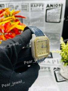 Luxury Arabic Dial Moissanite Statement Watch