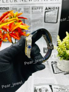Luxury Arabic Dial Moissanite Statement Watch