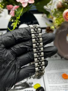Luxury Hip Hop VVS Moissanite 925 Silver Iced Out Bracelet