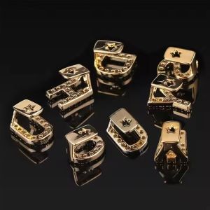 Personalized Initial VVS Moissanite 925 Silver Grillz