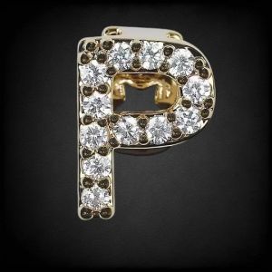 Personalized Initial VVS Moissanite 925 Silver Grillz