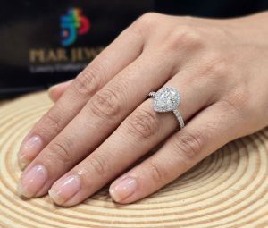 VVS Lab Grown Diamond 14K Gold Proposal Ring