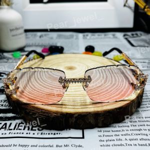 VVS Moissanite Diamond Iced Out Photochromic Hip Hop Sunglasses