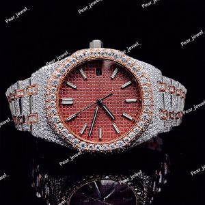 VVS Moissanite Iced Out Automatic Luxury Wrist Watch