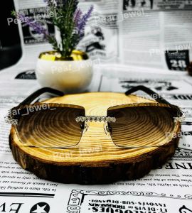 VVS Moissanite Iced Out Hip Hop 925 Silver Sunglasses