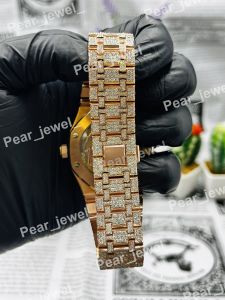 VVS Moissanite Iced Out Round Dial Unisex Watch