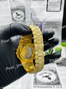 VVS Moissanite Iced Out Square Dial Unisex Watch