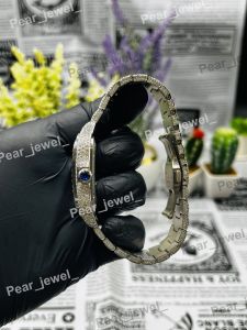 VVS Moissanite Iced Skeleton Luxury Wrist Watch