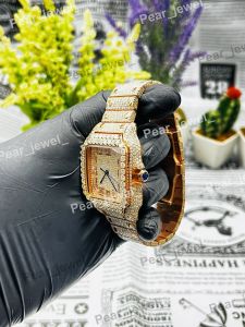 VVS Moissanite Roman Date Bust Down Luxury Watch