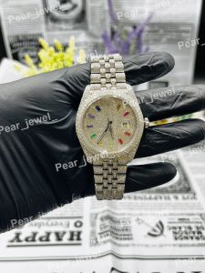 VVS Moissanite Skeleton Bust Down Luxury Watch