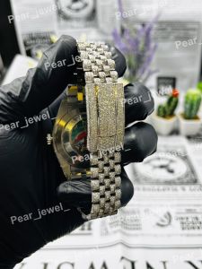 VVS Moissanite Skeleton Bust Down Luxury Watch