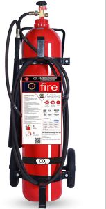 22 Kg Trolley Mounted CO2 Fire Extinguisher