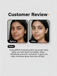 100ml Briva Hydrating Skin Face Wash