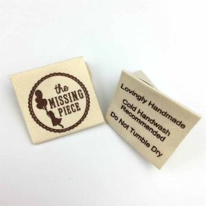 Cotton Wash Care Label
