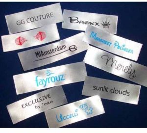 Satin Neck Label