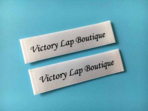 Satin Ribbon Label
