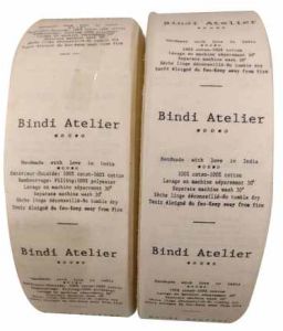 Soft Cotton Apparel Label
