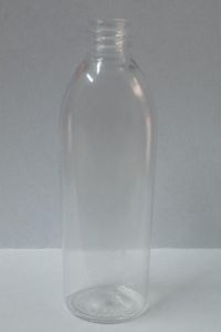 Oval Transparent PET Bottle
