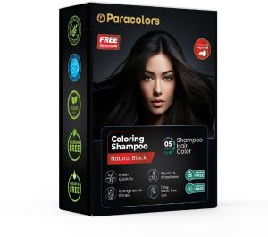 Natural Black Hair Color Shampoo