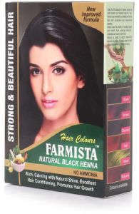 Natural Black Henna Hair Color