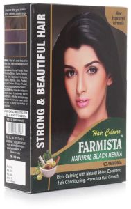 Natural Black Henna Hair Color