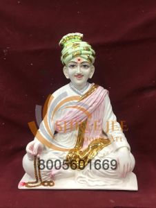 Marble Bhagatji Maharaj Marble Statue
