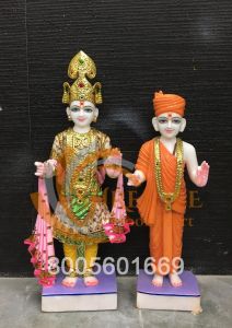 Marble Swaminarayan Statue