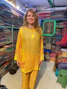 Deities Printed Kurta