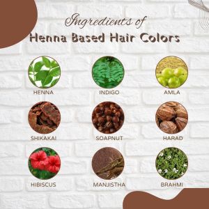 Natural Red Henna Based Hair Color