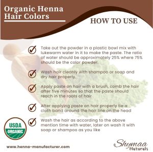 Organic Red Henna Powder