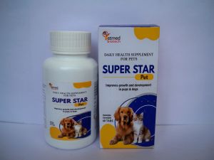 Daily Health Supplement Tablets for Pets