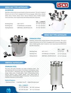 Double Drum Vertical Autoclave