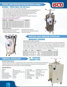Double Drum Vertical Autoclave