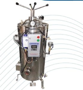 Double Wall Vertical High Pressure Autoclave