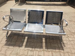 Stainless Steel Hospital Waiting Chair