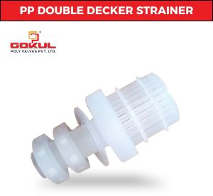 Polypropylene Double Decker Strainer