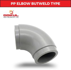 PP Buttweld Type Elbow Bend