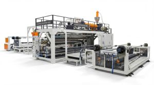 Extrusion Coating Tarpaulin Lamination Line