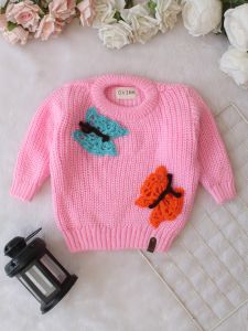Butterfly Charm Knit Sweater