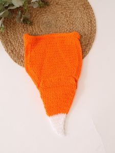 Handmade Crochet Baby Fox Tail Costume Prop