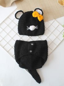 Handmade Crochet Baby Hat &AMP; Skirt Set
