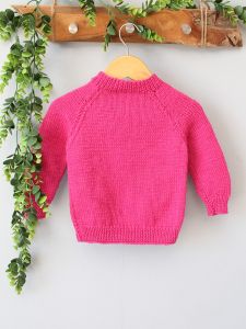 Handmade Floral Knit Sweater