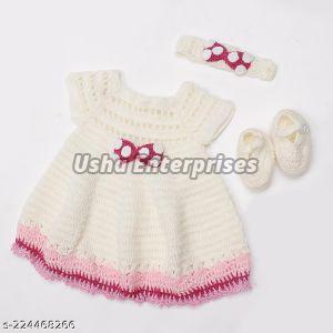 Baby Blossom Handmade Crochet Dress Set