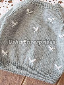 Handmade Embroidered Knit Sweater