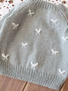 Handmade Embroidered Knit Sweater